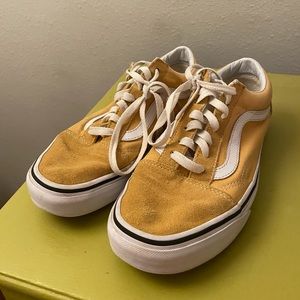 Yellow Old Skool Vans